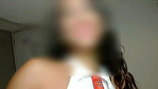 Dany Bananinha's first porn adventure with deepthroat and lingerie tease