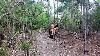 drone catches hot latina crossdressers fucking outdoors 📹🔥