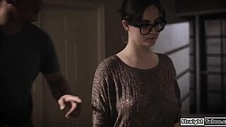 boss husband rams assistant's ass while wife watches