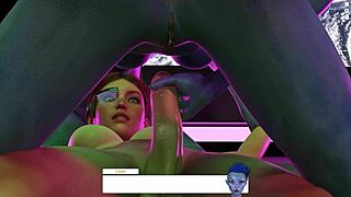 wanna midnight ride galactic detour? double shemale toy trouble awaits