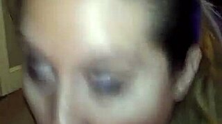 milf savage sarah sucks huge cock swallows cum homemade style