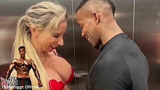 you won't believe how this bbc slut hotwife handles her trainer's monster cock