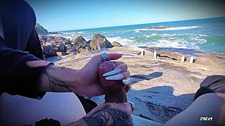 Maré De Masturbação - Explosive Outdoor Cumshot Bliss