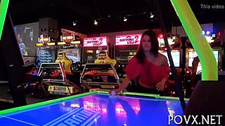 Hey barely legal euro teen you suck that old cock so rough in pov!