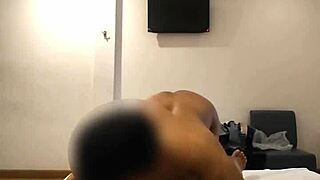 Uncut Thai MILF Sweats from Hard Pussy Licking and Fucking