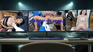 Dr Tampa's Entrance Physical: Stefania Mafra Spreads in Latex