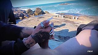 Maré De Masturbação - Explosive Outdoor Cumshot Bliss