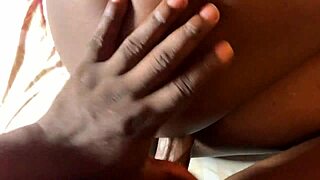 stepdad fucks african ebony teen in red nightwear