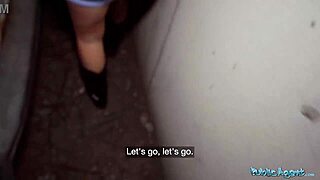 public agent picks up nuria millan for outdoor fun