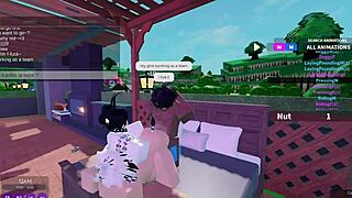 Blacked Threesome Two Bunnies Ravaged by One Massive Bull Cock