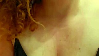 Redhead BBW Shows Off Her Huge Natural Tits