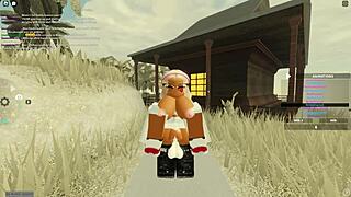 roblox blonde ebony big ass pounding