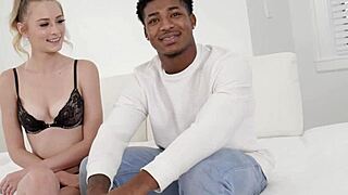 Third leg jay spreads legs for kyler quinn's foot licking action