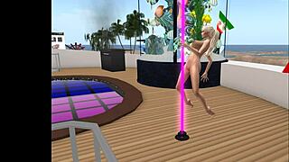 kassie cameltoes in club where pornstars dance and tease