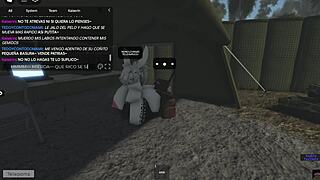 ukrainian sneaks into my war base and i end up fucking her hard