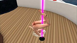 kassie cameltoes in club where pornstars dance and tease