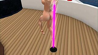 kassie cameltoes in club where pornstars dance and tease