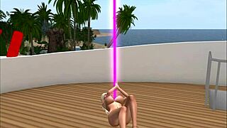 kassie cameltoes in club where pornstars dance and tease