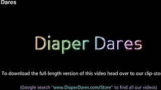 tammy pink and chloe knickx dare public lap dances in diapers outdoor february 2022