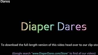 tammy pink and chloe knickx dare public lap dances in diapers outdoor february 2022