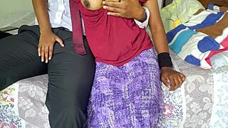 Keep quiet while riding stepdad's cock so he doesn't notice us sneaking around