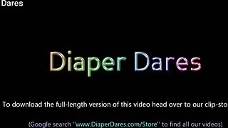 tammy pink and chloe knickx dare public lap dances in diapers outdoor february 2022