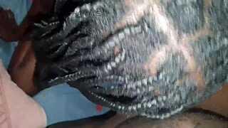 naughty skinny teen flashes shaved pussy then takes monster black cock rough in pov