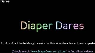 tammy pink and chloe knickx dare public lap dances in diapers outdoor february 2022