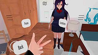 your afterschool girlfriend vr game teases friend play fantasies wild