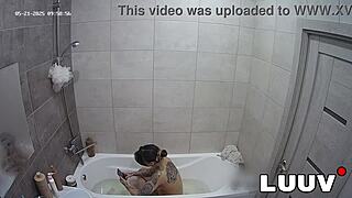 i feel so exposed filming my tattooed body on private call