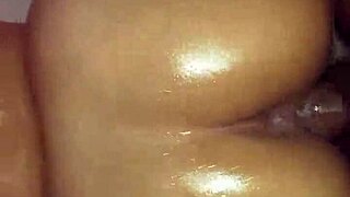 Prostitute's Oily Asses Shine Seductively