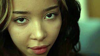 black asian teen's tiny waist hides shocking first anal