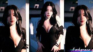 AI korean webcam girl blows load in bj failgrace vid