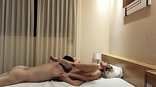 Girlfriend's Sexy Daughter Angelique Rose Seduces Me For Passionate Ride