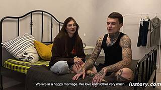 lera, submit to igor's tongue lapping your wet pussy close-up in homemade lustery bliss?