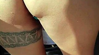 Puta mexicana flashes ass publicly and gets groped hard!