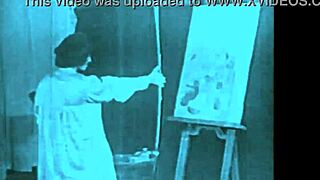 vintage hairy beaver gets fucked retro style