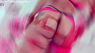 real strong double penetration rips jazmine white's gaping ass and pussy ltp307