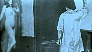 vintage hairy beaver gets fucked retro style