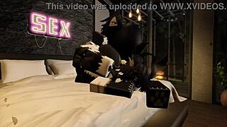 Cute Moth Fucked Hard By Big Dicked Furry Doggy Anal Creampie