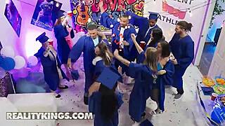 Reality kings angel young and hailey rose share rocket big cock with friends!