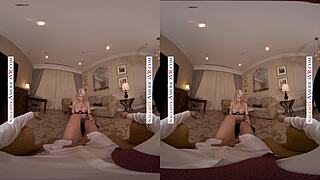 Ready for Riley Steele's real pornstar deepthroat and titty fuck? 😈💦