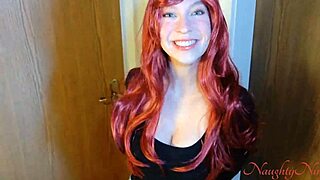 My ex-gf begs for creampie to get pregnant in taboo roleplay.