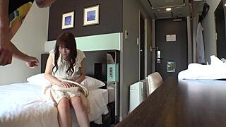 Cute Japanese Busty Idol Pounds Huge Tits in Hard Fuck!