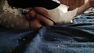 huge dildo stretches anal hole deep and wide!