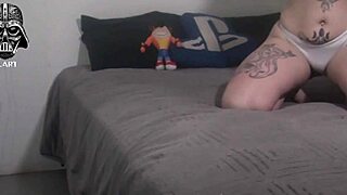 naughty blonde and friend play anal 😈🍑