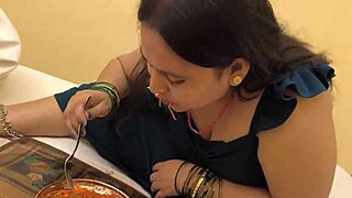 stepdaughter sneaks stepdad's big cock into her mouth before pussy pounding