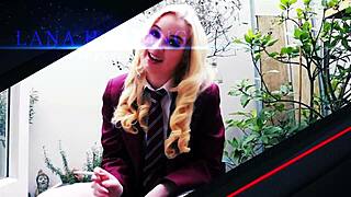 british 18yo petite girls try wand first time squirting orgasms 😍🔥💦