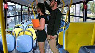 student groped hard public bus big ass tight pussy