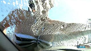 irresistible milf cleans cock with tight pussy!